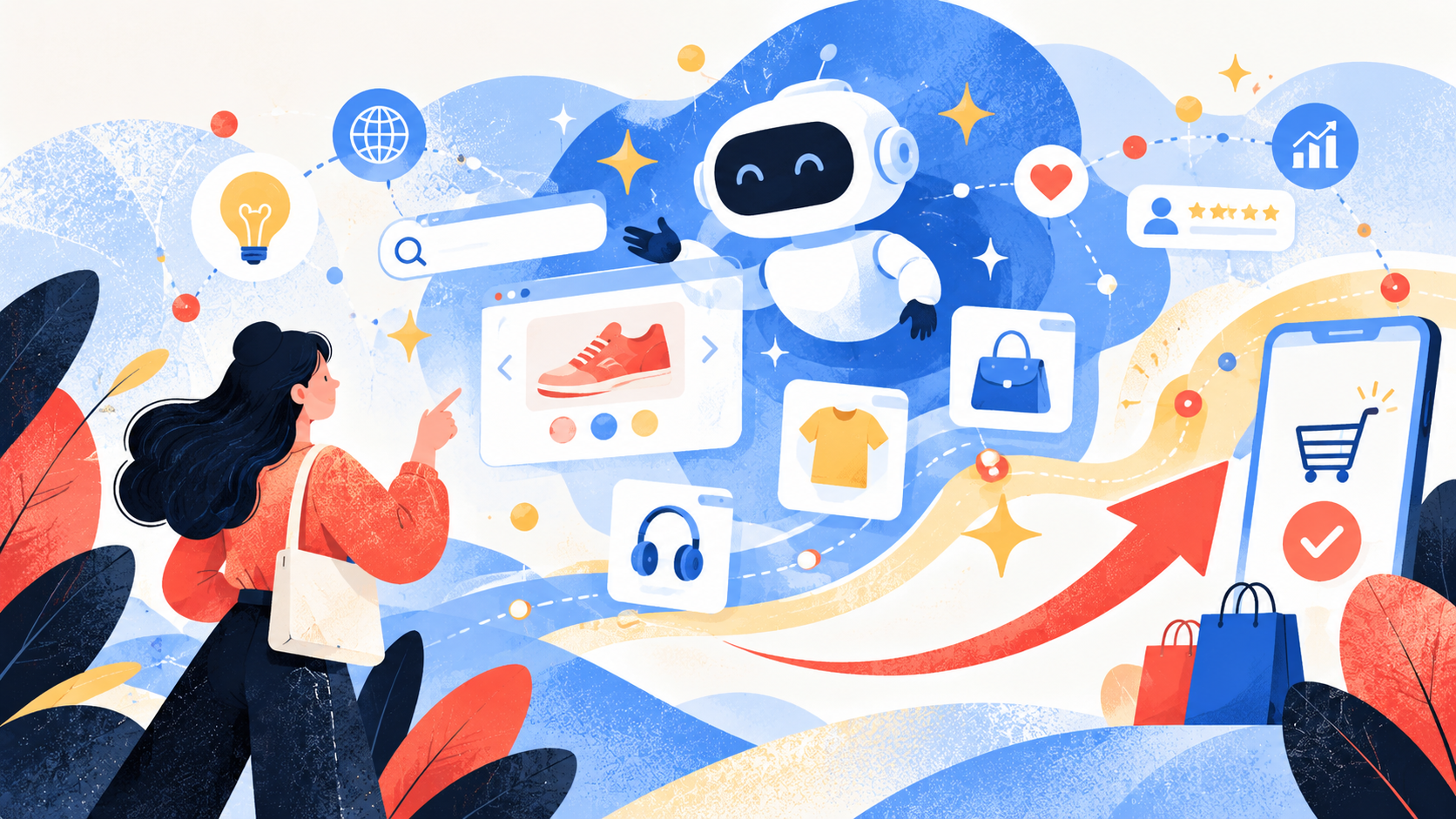 Agentic AI Marketing: How AI Agents Are Changing the Customer Journey thumbnail illustration
