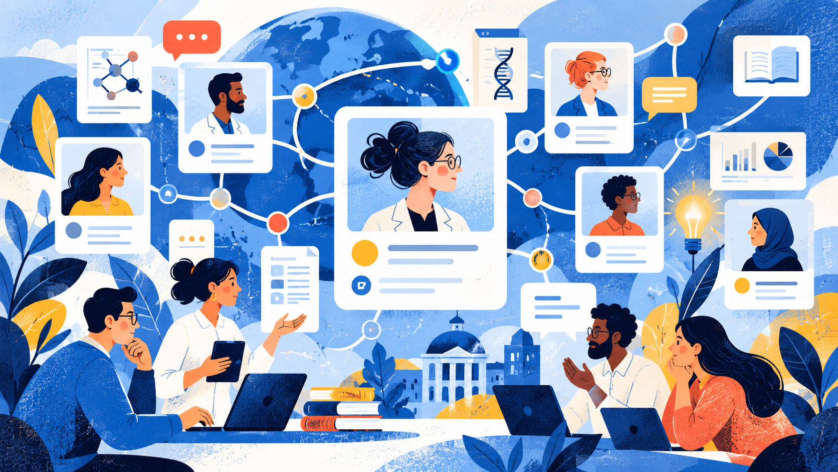 LinkedIn for Researchers: How to Build Academic Visibility Without Becoming an Influencer thumbnail illustration